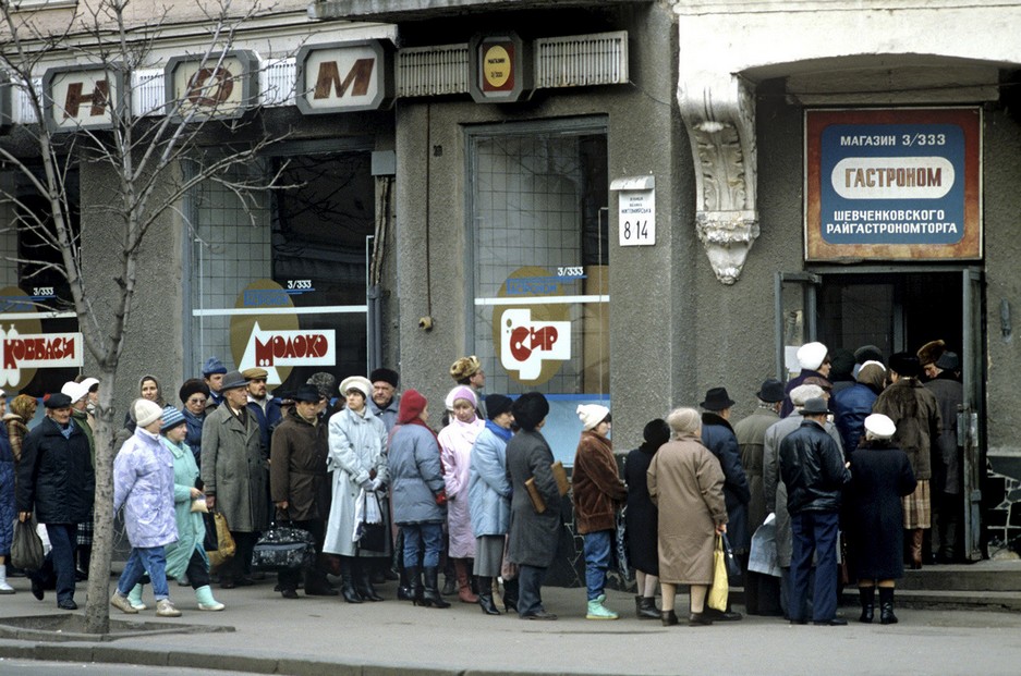 Киев. Большая Житомирская и Сечевых стрельцов (бывш. Артема)