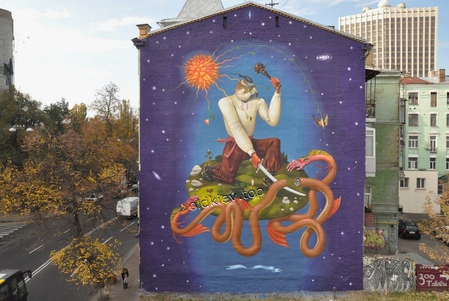 Киев. Большая Житомирская и Сечевых стрельцов (бывш. Артема)