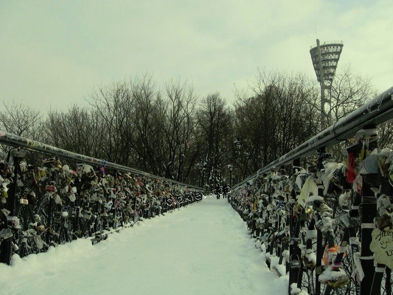 Киев. Парковый мост