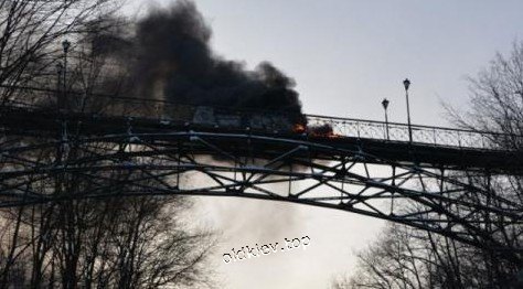 Киев. Парковый мост