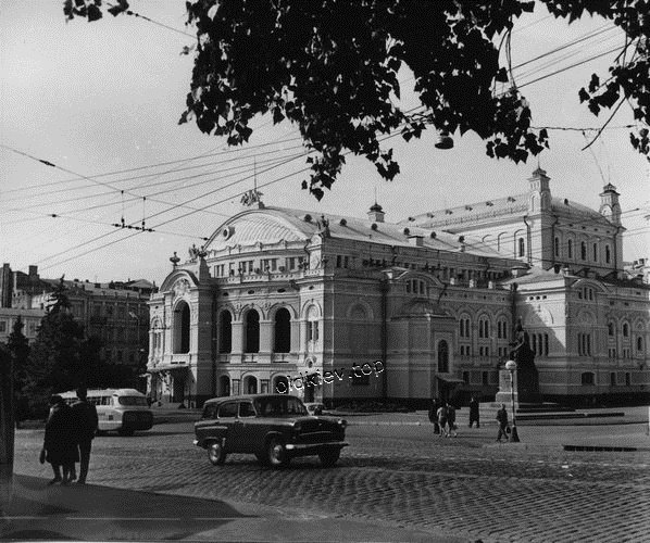 Киев. Национальная опера Украины