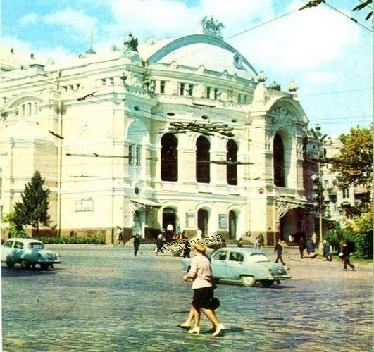 Киев. Национальная опера Украины