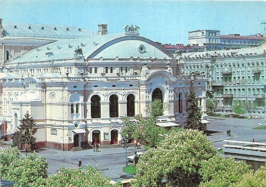Киев. Национальная опера Украины